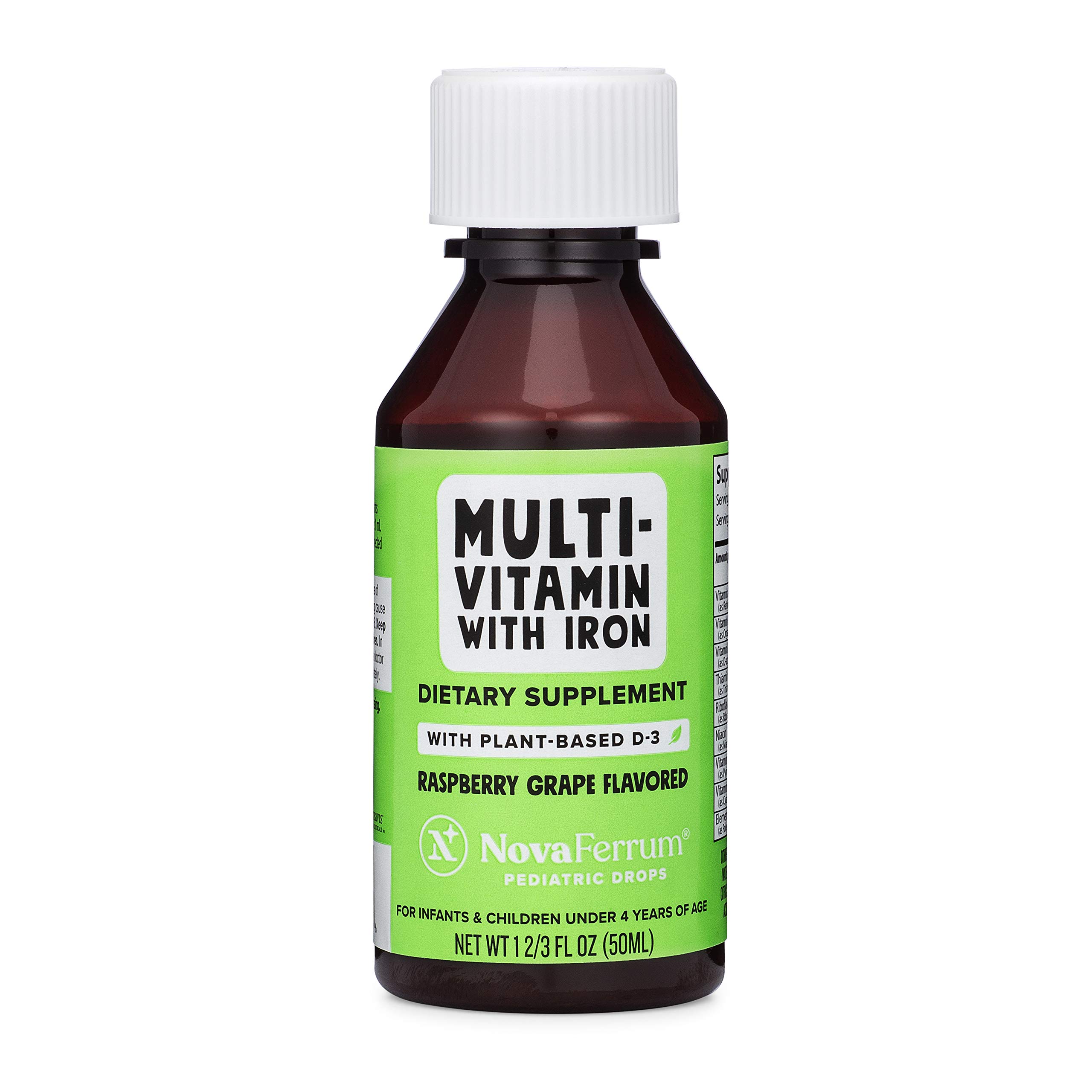 Foto 3 pulgar | Multivitamínico Novaferrum Delish Vegan Con Hierro, 50 Ml, Para Bebés Y Niños - Venta Internacional.