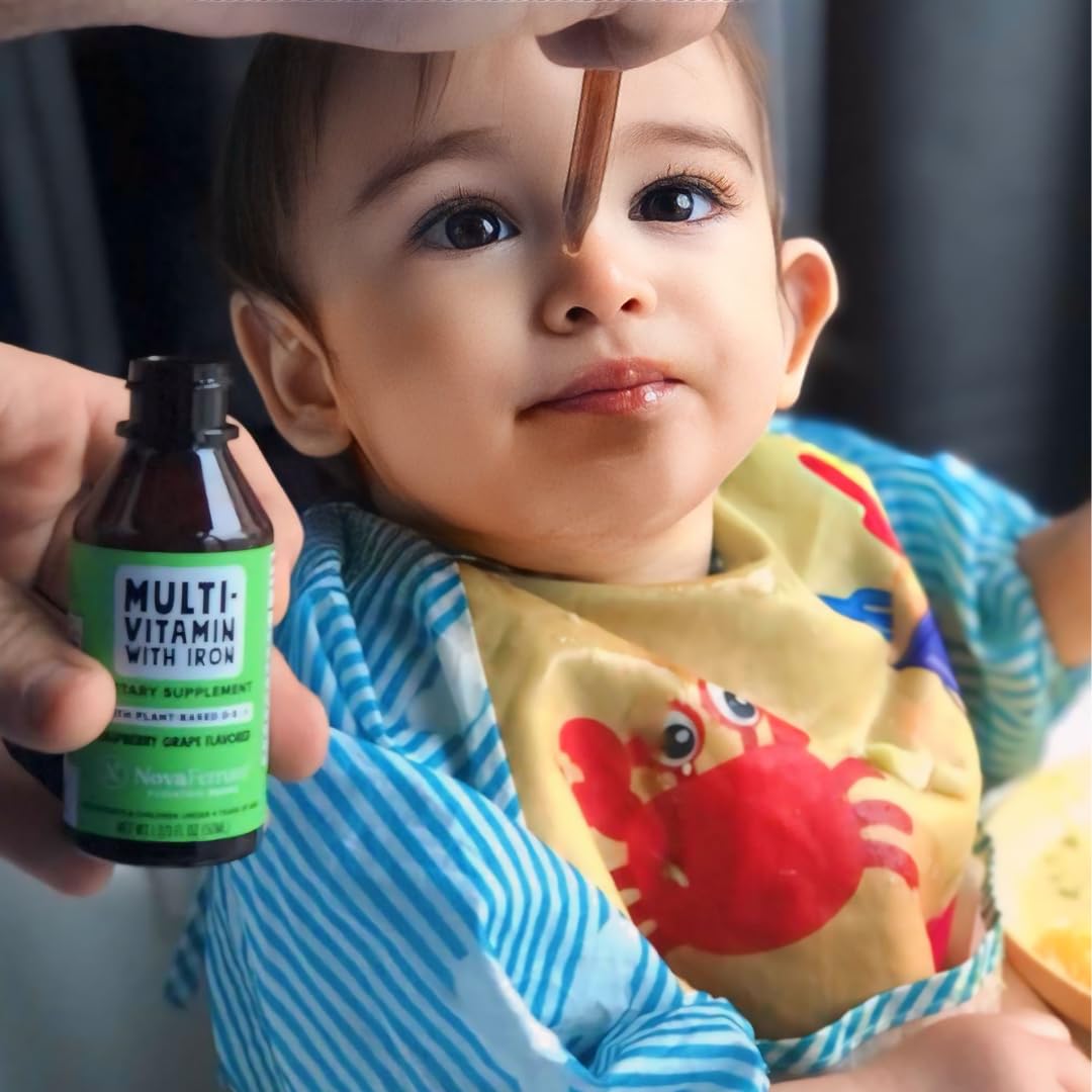 Foto 4 pulgar | Multivitamínico Novaferrum Delish Vegan Con Hierro, 50 Ml, Para Bebés Y Niños - Venta Internacional.