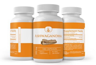 Foto 4 | Suplemento Herbario Con Ingredientes Puros Y Originales De Ashwagandha, 100 Cápsulas - Venta Internacional.