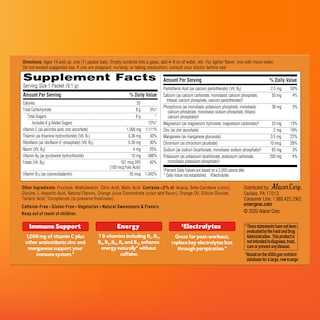 Foto 5 | Suplemento Vitamina C Raspberry Emergen-C 60 Paquetes-Venta Internacional