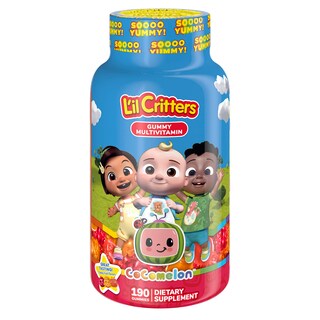 Foto 1 | Gomitas Multivitamínicas Lil Critters Cocomelon 190 Gomitas Para Niños - Venta Internacional.