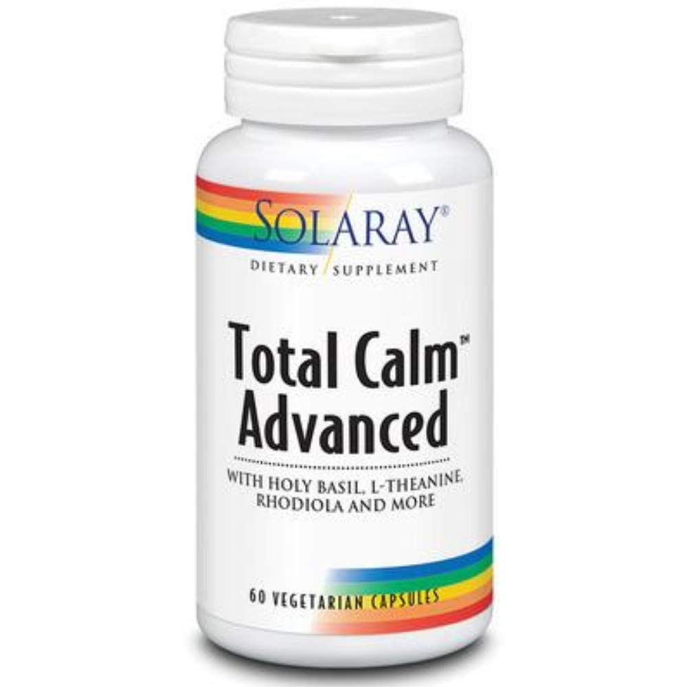 Foto 1 | Suplemento Solaray Total Calm Advanced, 60 Cápsulas Vegetarianas - Venta Internacional.