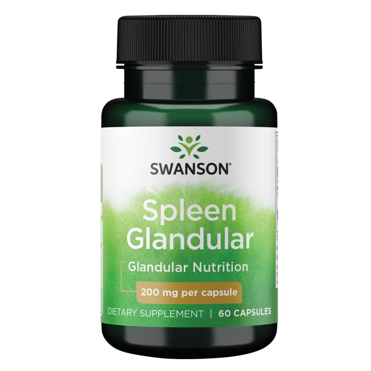 Foto 1 | Suplemento Swanson Raw Spleen Glandular 200 Mg 60 Cápsulas - Venta Internacional.