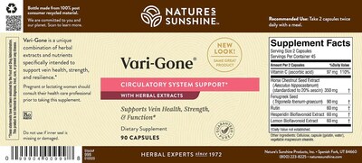 Foto 5 | Suplementos Nature's Sunshine Vari-gone 90 Cápsulas - Venta Internacional.