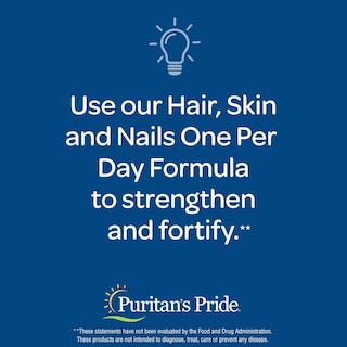 Foto 4 | Suplemento Puritan's Pride Hair Skin Nails 60 Cápsulas Blandas - Venta Internacional.