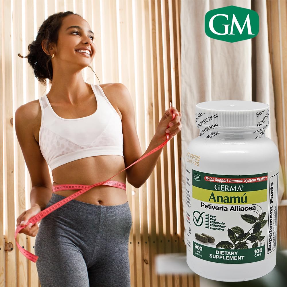 Foto 4 pulgar | Suplemento Dietético Germa Anamu Natural 450 Mg 100 Cápsulas - Venta Internacional.