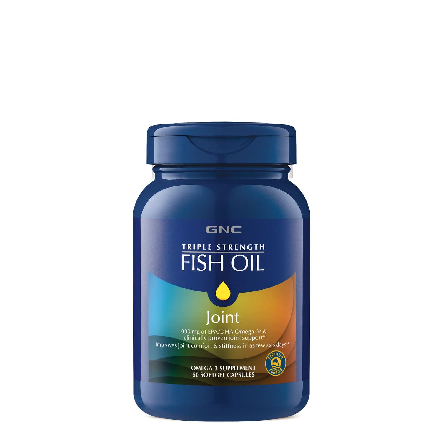 Foto 2 pulgar | Suplemento Gnc Triple Strength Fish Oil Plus Joint 60 Cápsulas Blandas - Venta Internacional.