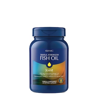 Foto 1 | Suplemento Gnc Triple Strength Fish Oil Plus Joint 60 Cápsulas Blandas - Venta Internacional.