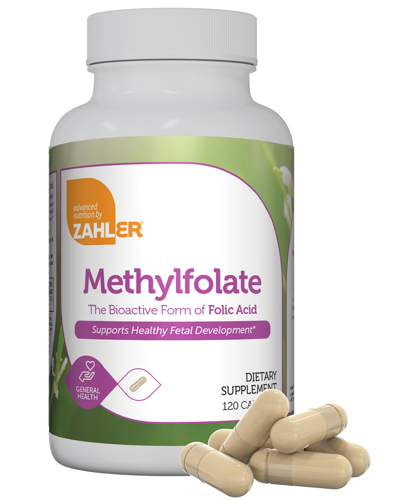 Foto 1 | Suplemento de Metilfolato Zahler 120 Capsulas- Venta Internacional