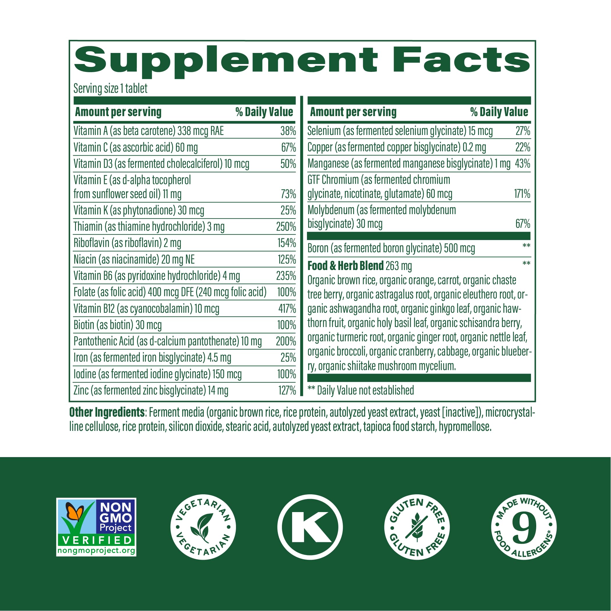 Foto 4 pulgar | Multivitamínico Megafood 30 Capsulas - Venta Internacional