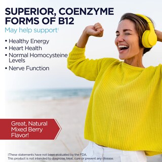 Foto 4 | Suplementos Kal Vitamina B12 Metilcobalamina 2000 Mcg 60 Tabletas - Venta Internacional