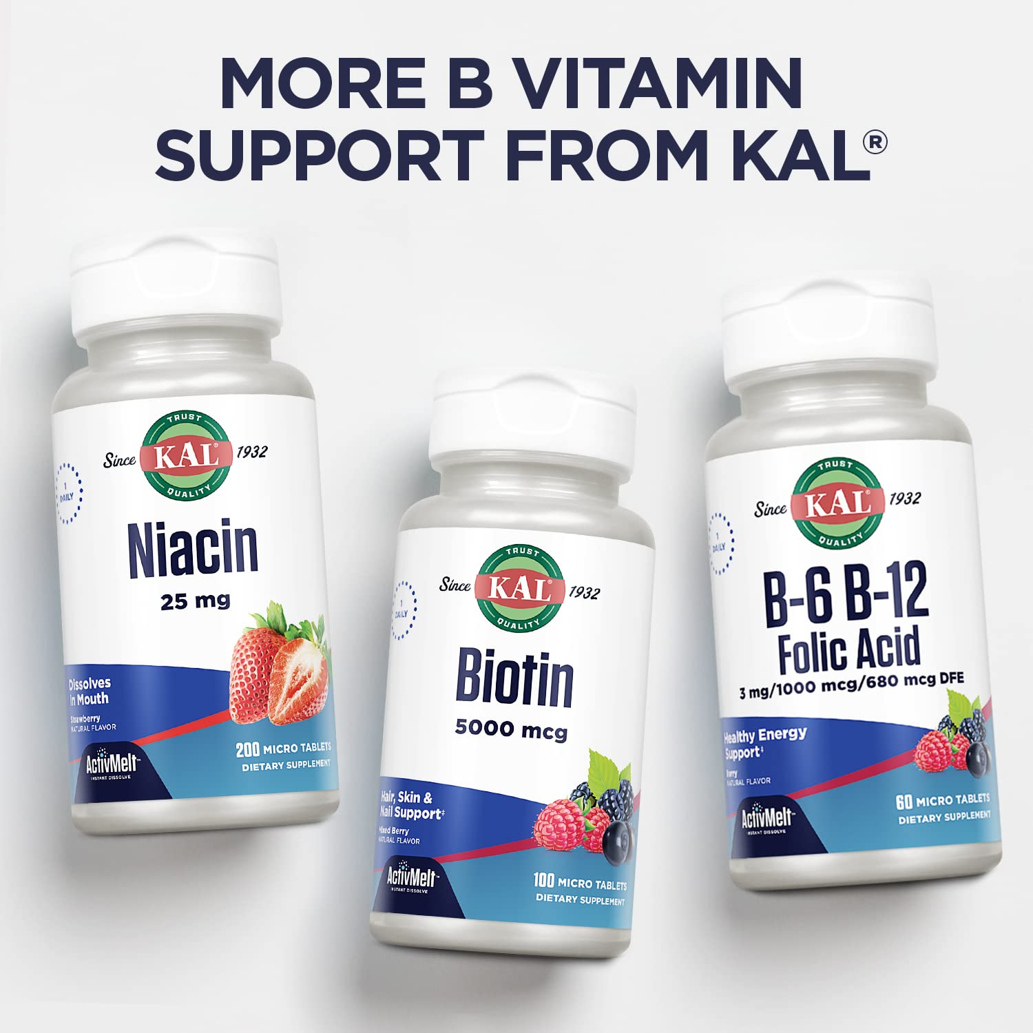 Foto 8 pulgar | Suplementos Kal Vitamina B12 Metilcobalamina 2000 Mcg 60 Tabletas - Venta Internacional