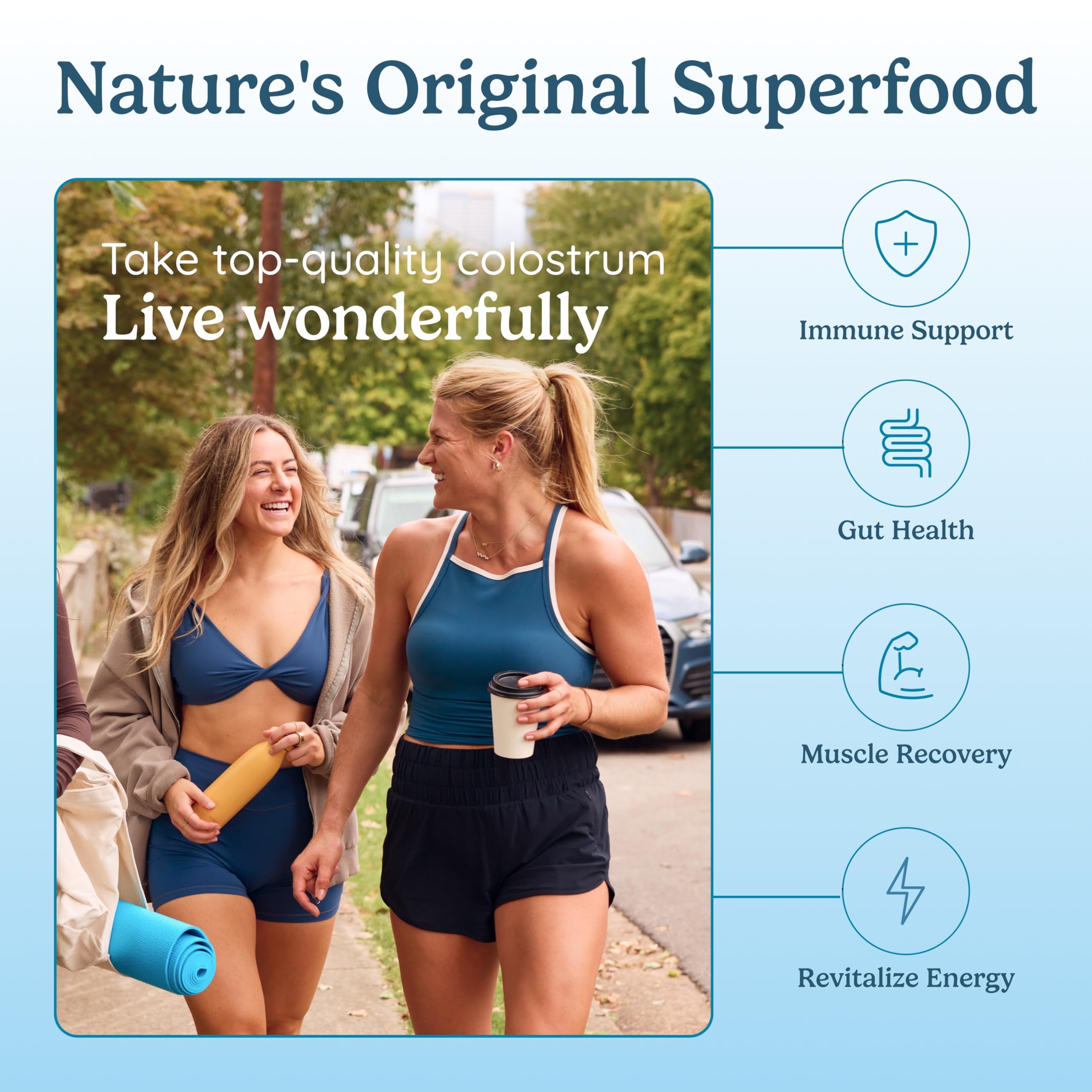 Foto 4 | Suplemento De Cápsulas De Calostro Wondercow Natural 30 Porciones - Venta Internacional.
