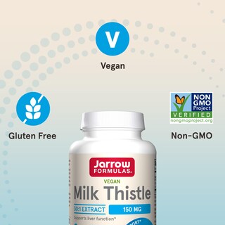Foto 5 | Suplemento Jarrow Formulas Milk Thistle 150 Mg 200 Cápsulas - Venta Internacional.
