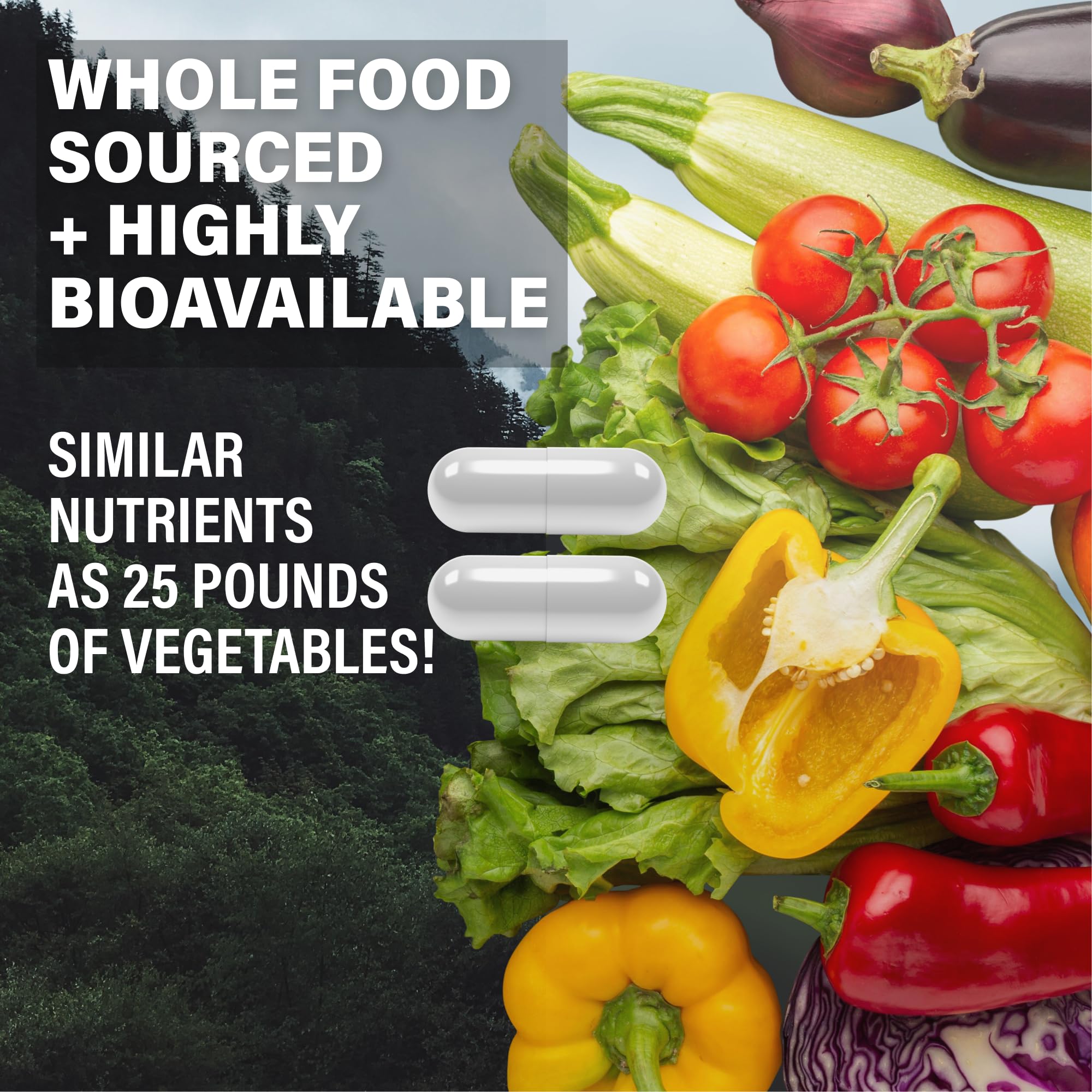 Foto 4 pulgar | Multivitamínico Metilado Supplement Wild 60 Cápsulas - Venta Internacional.