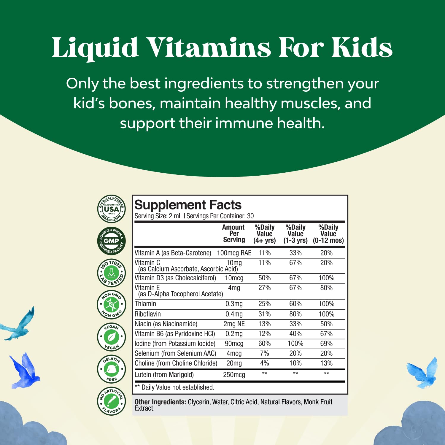Foto 4 pulgar | Multivitamínico Líquido Natures Craft Para Apoyar La Inmunidad De Los Niños - Venta Internacional.