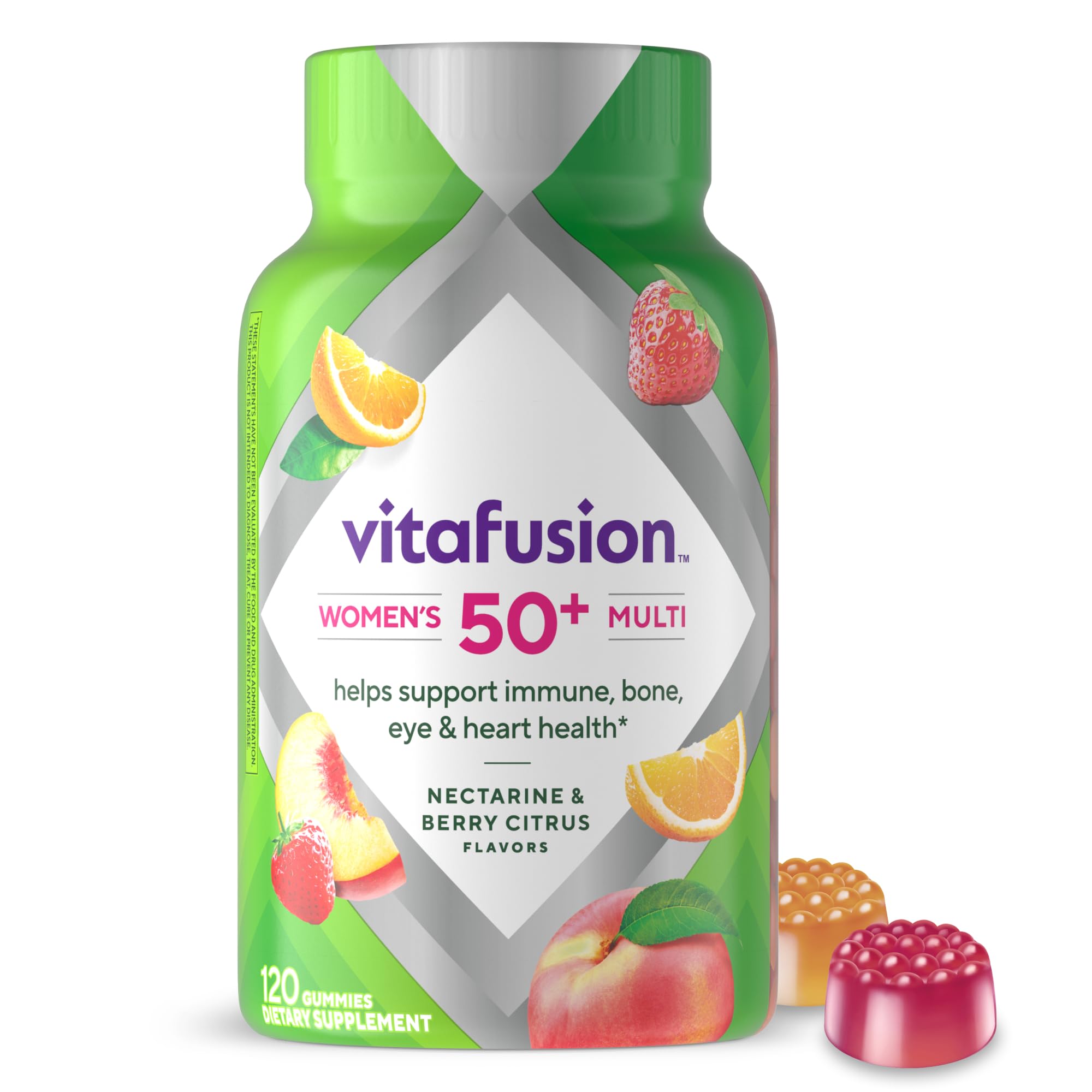 Gomitas Multivitamínicas Vitafusion Para Mujeres De 50 O Más De 120 Unidades - Venta Internacional.