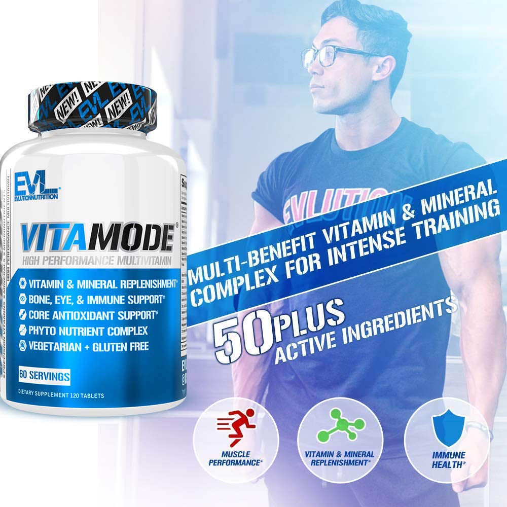 Foto 3 | Multivitamínico Evlution Evl Advanced Daily Para Hombres - Venta Internacional.