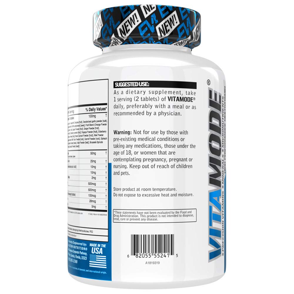 Foto 6 pulgar | Multivitamínico Evlution Evl Advanced Daily Para Hombres - Venta Internacional.