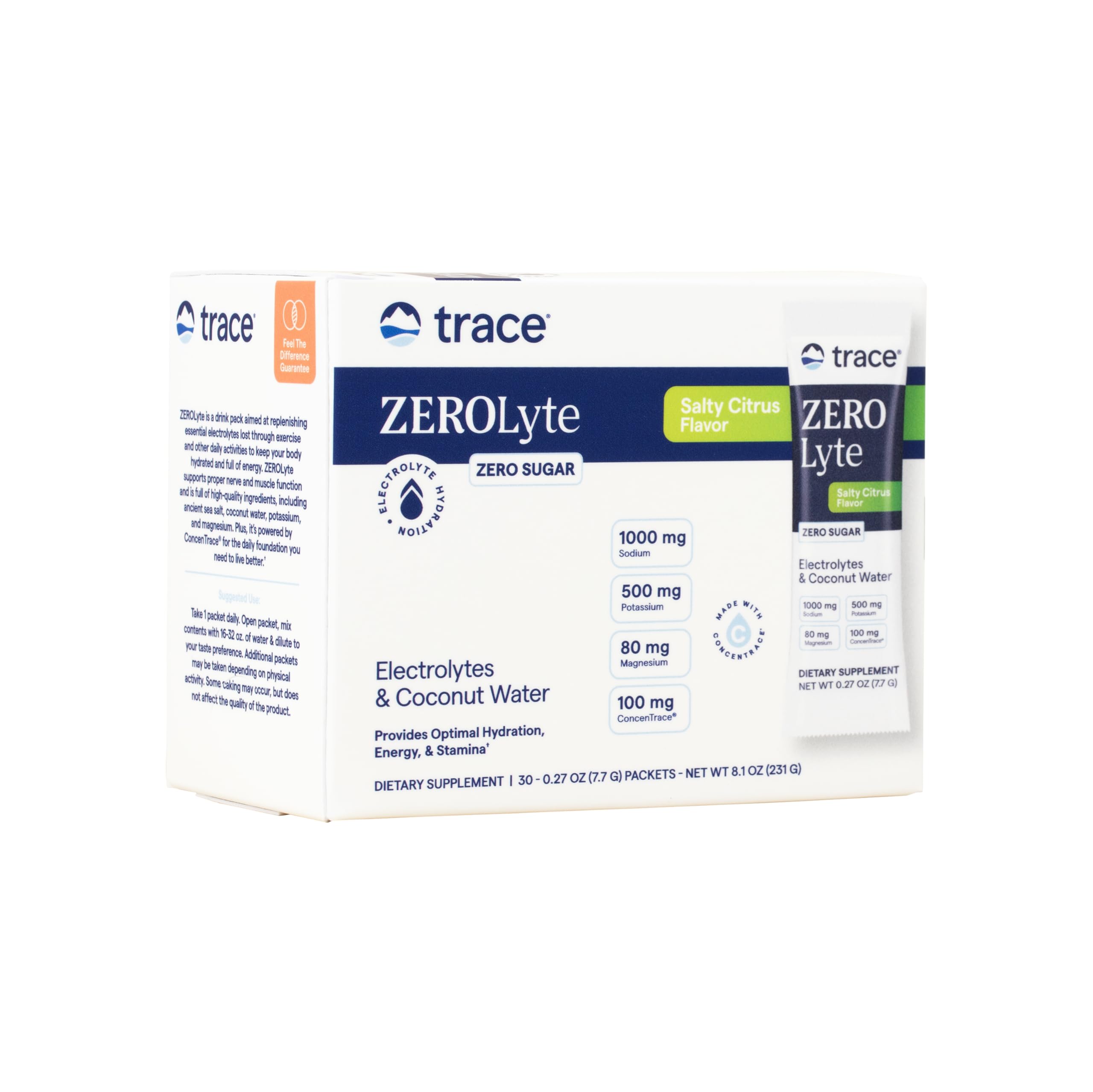 Bebida De Reposición De Electrolitos Con Oligoelementos Zerolyte - Venta Internacional.