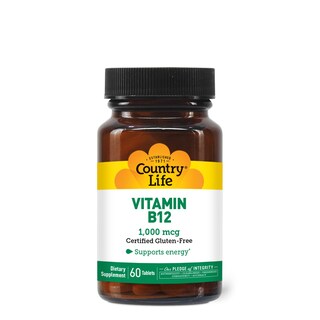 Foto 3 | Suplemento Country Life De Vitamina B12, 1000 Mcg, Sublingual, 60 Comprimidos - Venta Internacional.