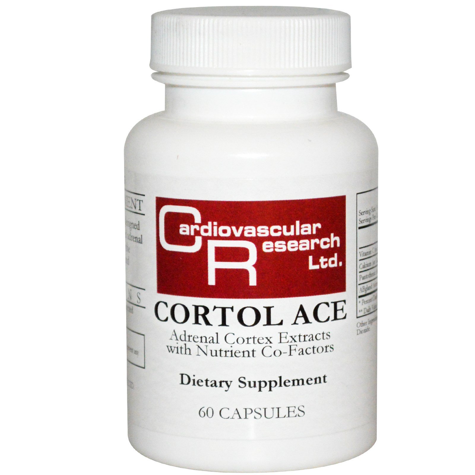 Suplemento Cardiovascular Research Cortol Ace 60 Comprimidos - Venta Internacional.