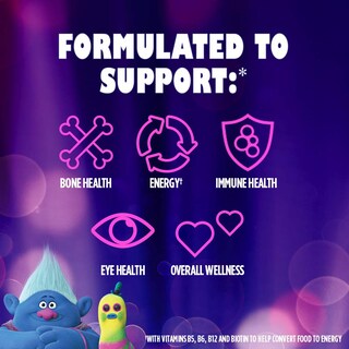 Foto 2 | Gomitas Multivitamínicas One A Day Kids Trolls, 180 Unidades - Venta Internacional.