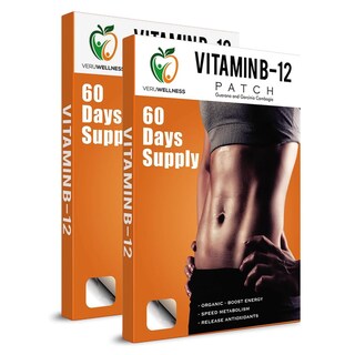 Foto 1 | B12 Patch Veru Wellness Energy Boost, Paquete De 2 Unidades, Suministro Para 120 Días - Venta Internacional.