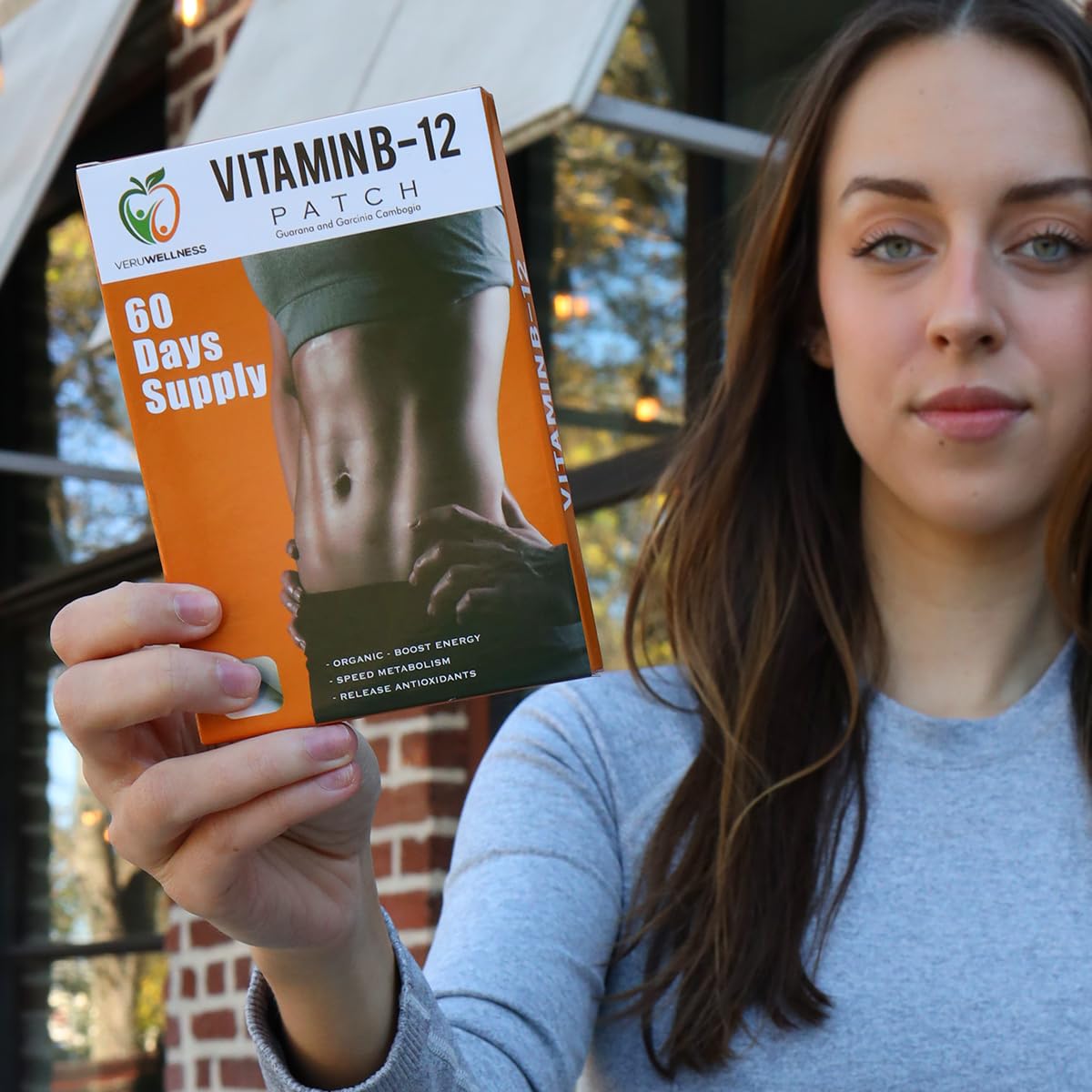 Foto 5 | B12 Patch Veru Wellness Energy Boost, Paquete De 2 Unidades, Suministro Para 120 Días - Venta Internacional.