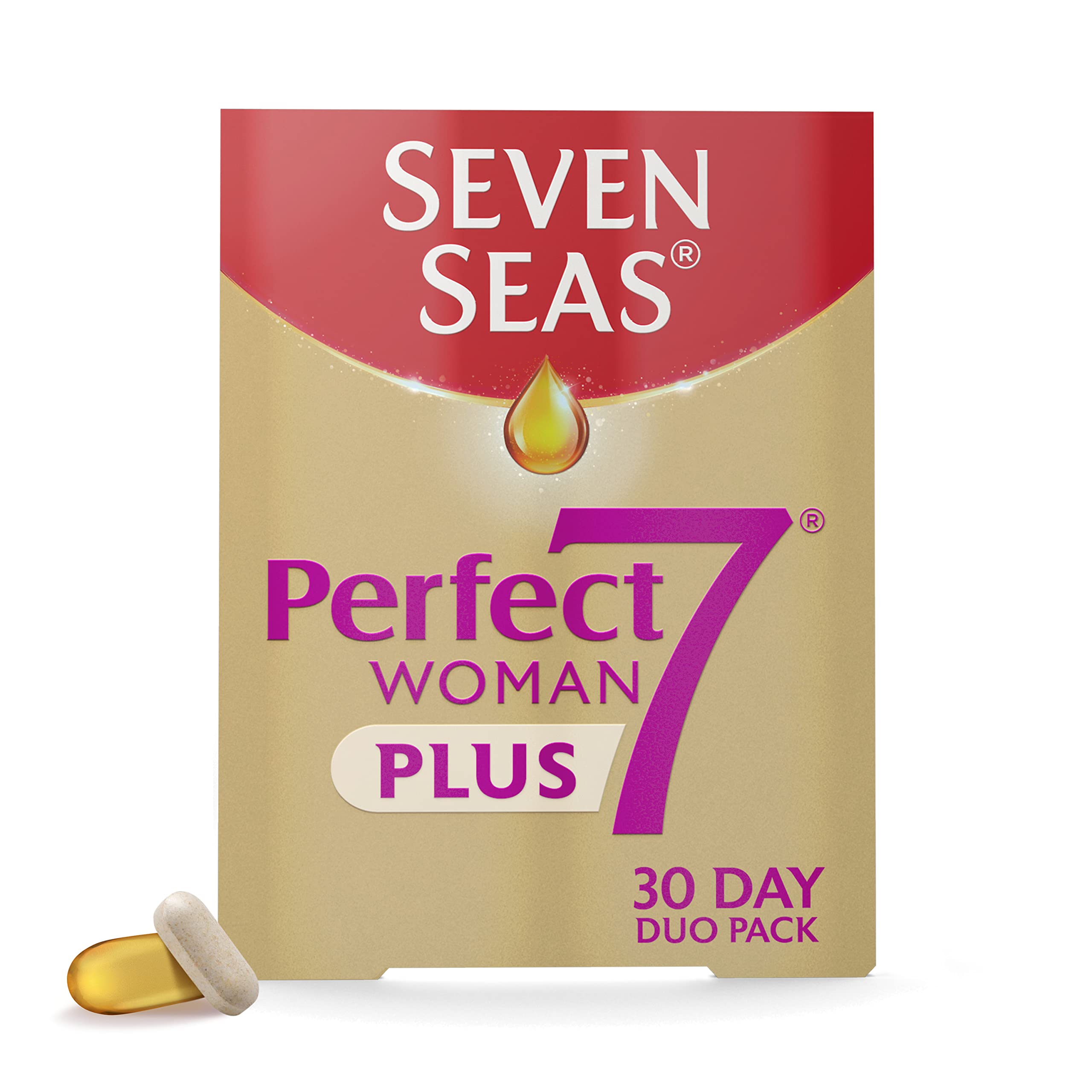 Suplemento Seven Seas Perfect 7 Woman Sachet 30 Unidades - Venta Internacional.