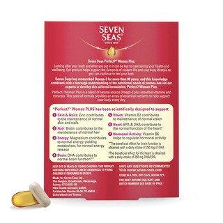 Foto 2 | Suplemento Seven Seas Perfect 7 Woman Sachet 30 Unidades - Venta Internacional.