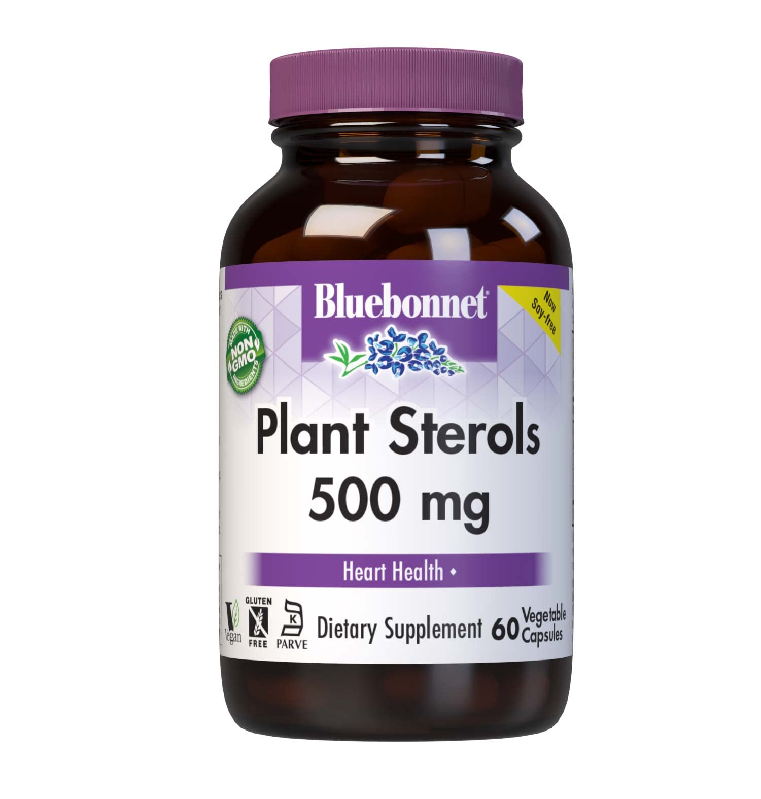 Suplemento De Esteroles Vegetales Bluebonnet Nutrition 500 Mg 60 Cápsulas - Venta Internacional.