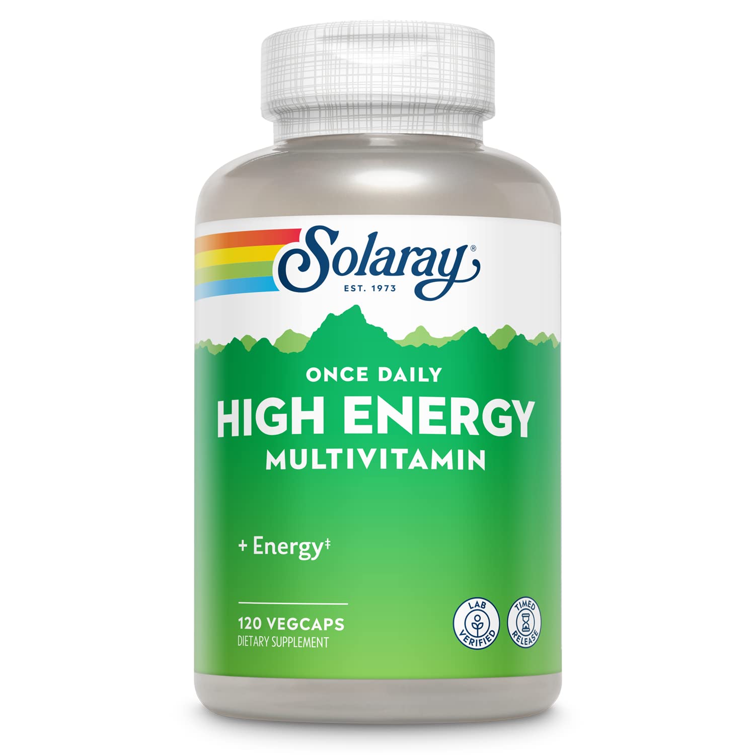 Suplemento Multivitamínico De Alta Energía Solaray De Liberación Prolongada - Venta Internacional.