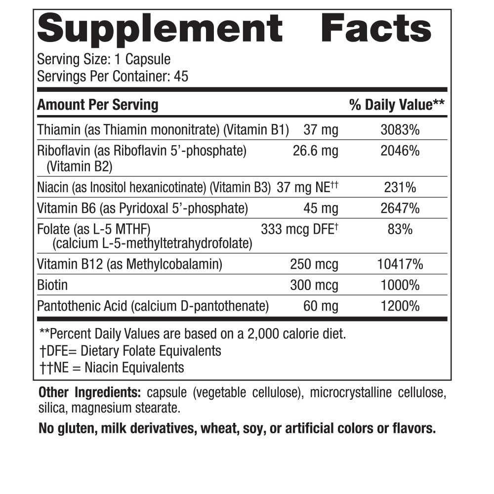 Foto 3 pulgar | Suplemento Nordic Naturals, Complejo De Vitamina B, 45 Cápsulas - Venta Internacional.