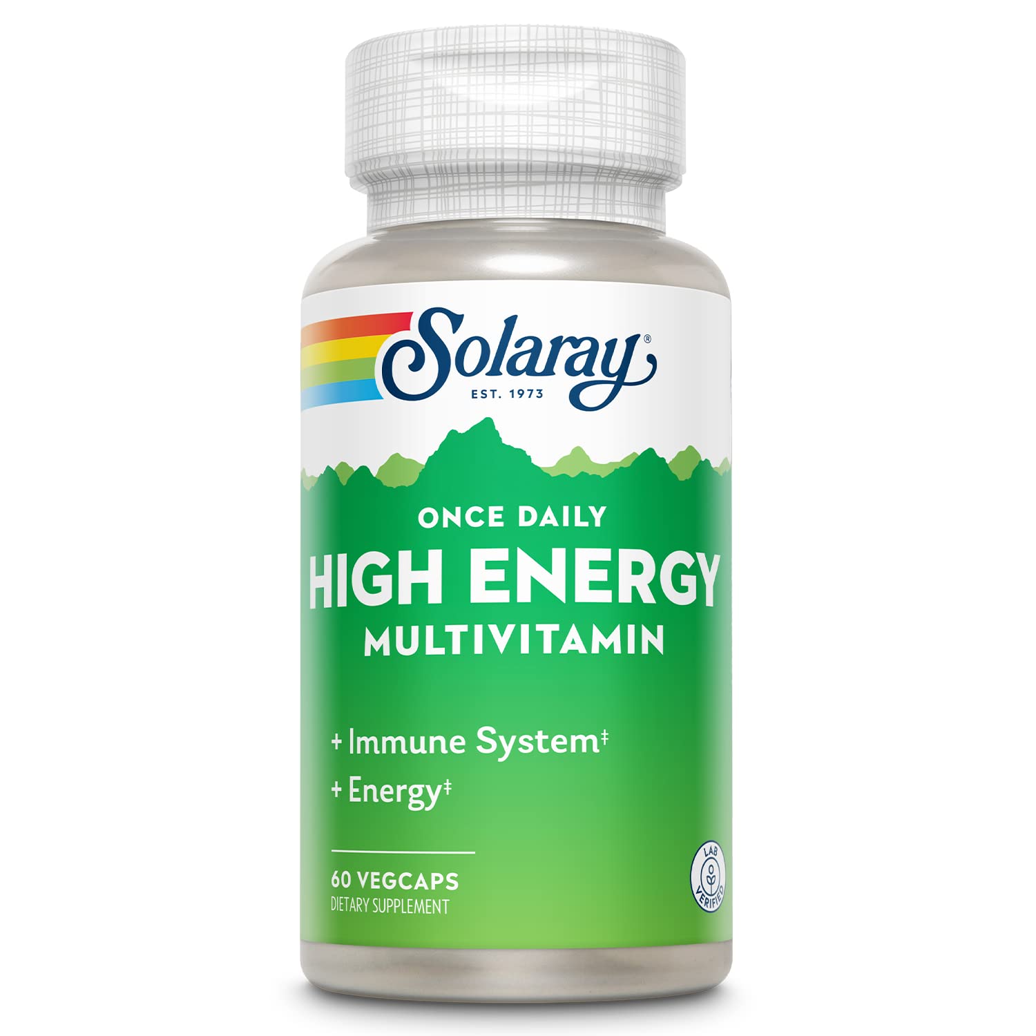 Suplemento Multivitamínico De Alto Contenido Energético Solaray Una Vez Al Día, 60 Cápsulas Vegetales - Venta In