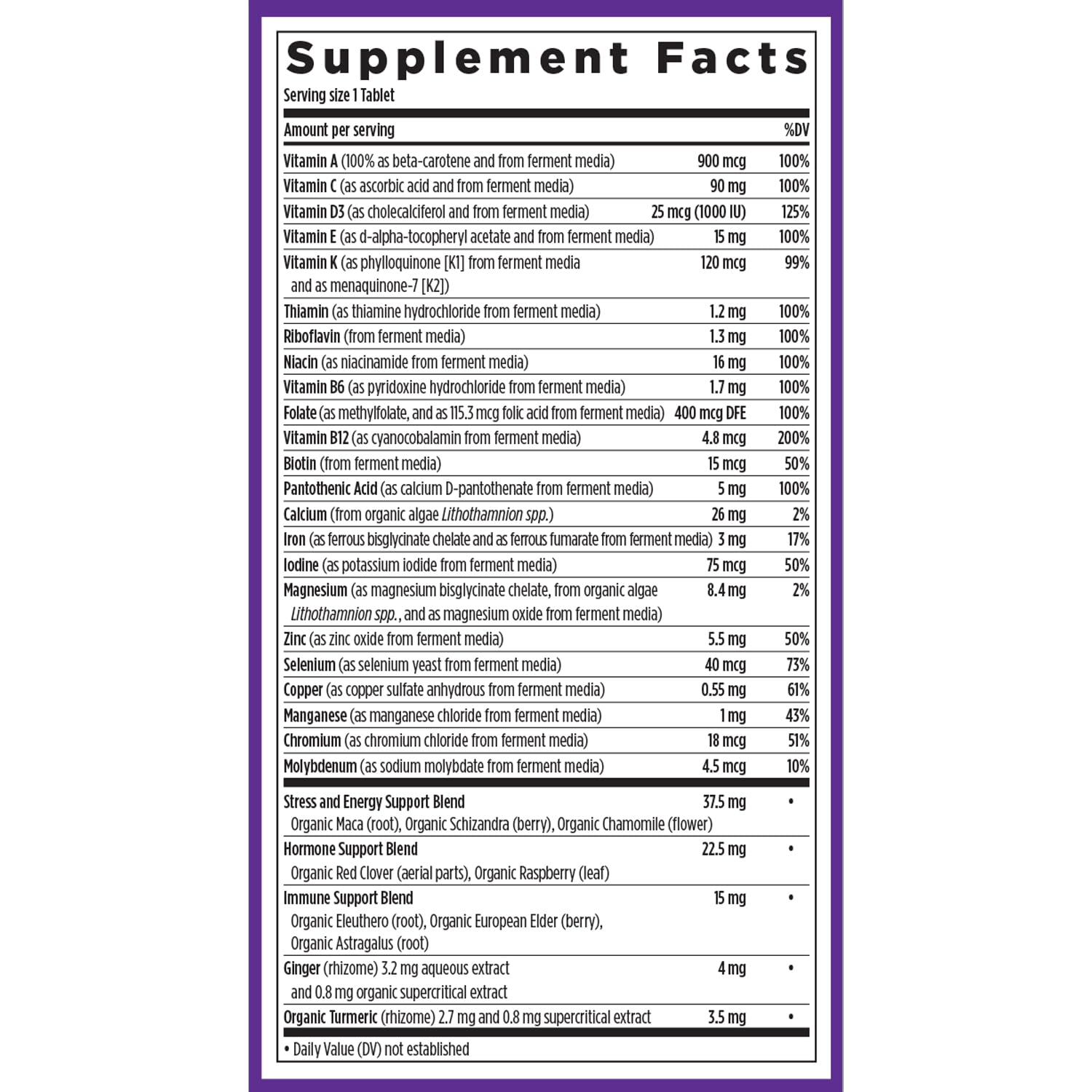 Foto 7 pulgar | Suplemento Multivitamínico Para Mujeres New Chapter 72 Tabletas - Venta Internacional.