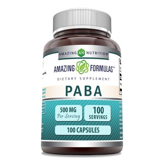 Foto 1 | Suplemento Amazing Formulas Paba 500 Mg 100 Cápsulas - Venta Internacional.
