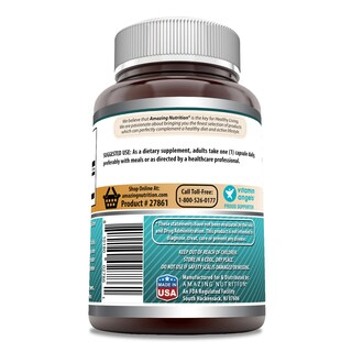 Foto 2 | Suplemento Amazing Formulas Paba 500 Mg 100 Cápsulas - Venta Internacional.