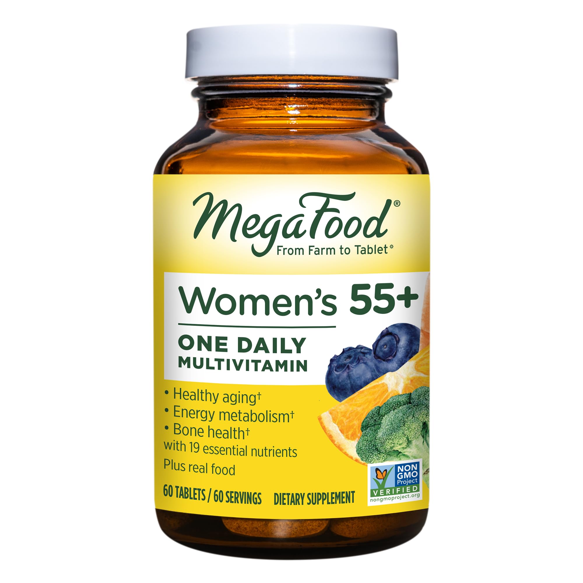 Multivitamínico Megafood Para Mujeres Mayores De 55 Años, 60 Comprimidos Al Día - Venta Internacional.