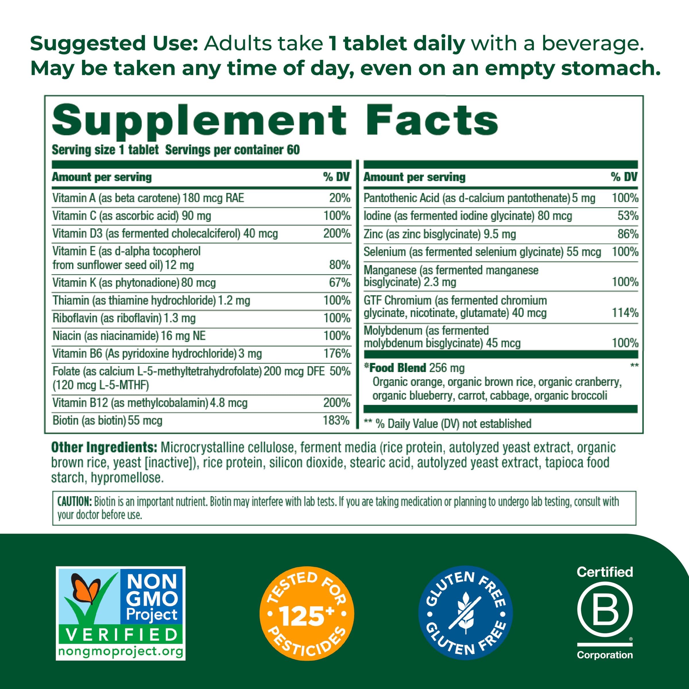Foto 4 pulgar | Multivitamínico Megafood Para Mujeres Mayores De 55 Años, 60 Comprimidos Al Día - Venta Internacional.