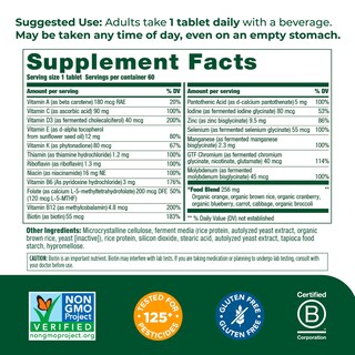 Foto 3 | Multivitamínico Megafood Para Mujeres Mayores De 55 Años, 60 Comprimidos Al Día - Venta Internacional.