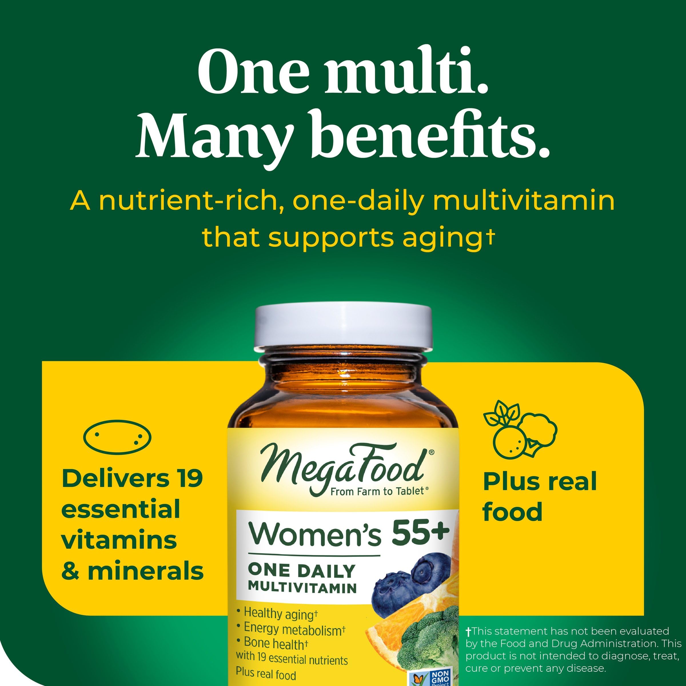 Foto 5 pulgar | Multivitamínico Megafood Para Mujeres Mayores De 55 Años, 60 Comprimidos Al Día - Venta Internacional.