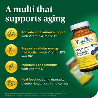 Foto 6 | Multivitamínico Megafood Para Mujeres Mayores De 55 Años, 60 Comprimidos Al Día - Venta Internacional.