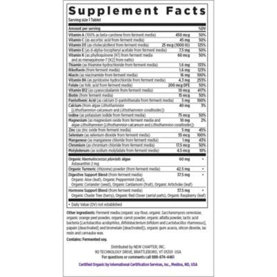 Foto 3 pulgar | Multivitamínico New Chapter Para Mujeres Mayores De 50 Años Con Más De 20 Nutrientes, 48 Unidades - Venta Internacion