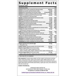 Foto 2 | Multivitamínico New Chapter Para Mujeres Mayores De 50 Años Con Más De 20 Nutrientes, 48 Unidades - Venta Internacion