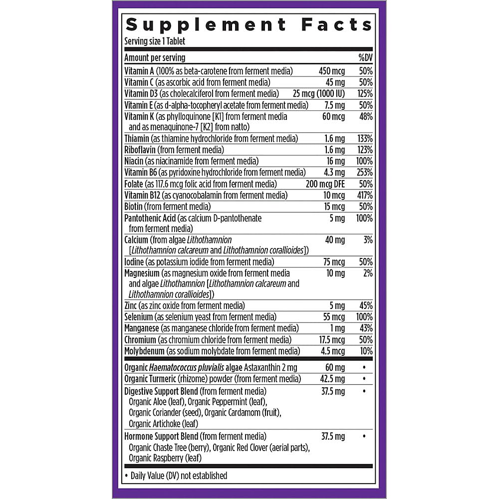 Foto 4 pulgar | Multivitamínico New Chapter Para Mujeres Mayores De 50 Años Con Más De 20 Nutrientes, 48 Unidades - Venta Internacion
