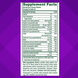 Foto 4 | Suplemento Multivitamínico Vitafusion Sin Azúcar Para Mujeres, 90 Unidades - Venta Internacional.