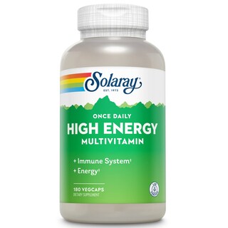 Foto 1 | Multivitamínico Solaray De Alta Energía, 180 Cápsulas Vegetales, Una Vez Al Día - Venta Internacional.