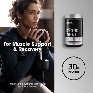 Foto 4 | Proteína En Polvo Optimum Nutrition Platinum Hydrowhey 816g - Venta Internacional.