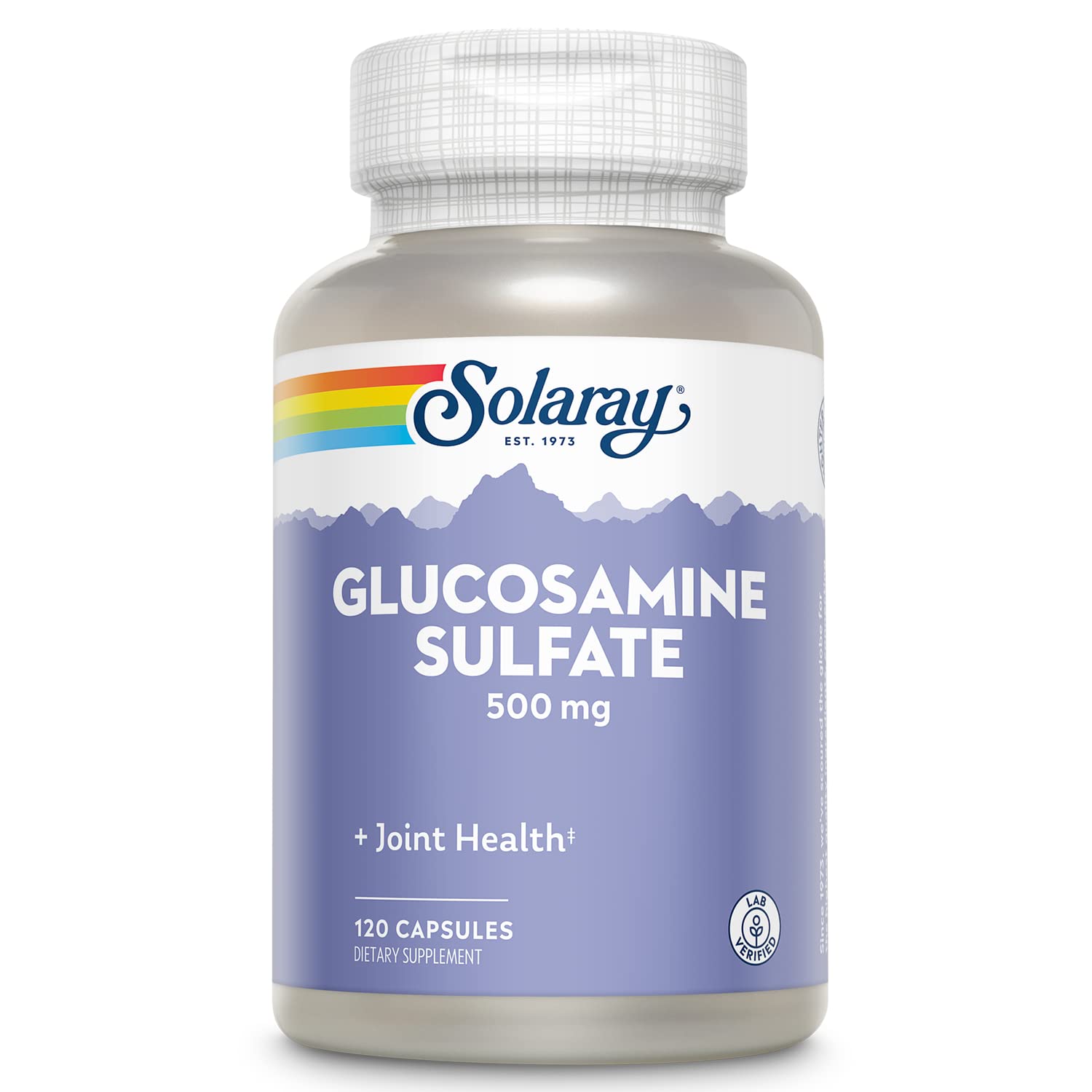 Suplemento De 500 Mg De Sulfato De Glucosamina Solaray Para La Salud De Las Articulaciones - Venta Internacional.